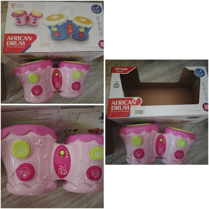 Детский музыкальный барабан