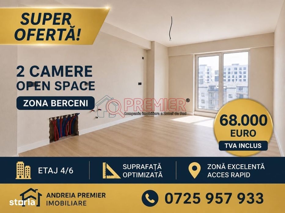 Super Oferta – 2 Camere Open Space — fotografia 1