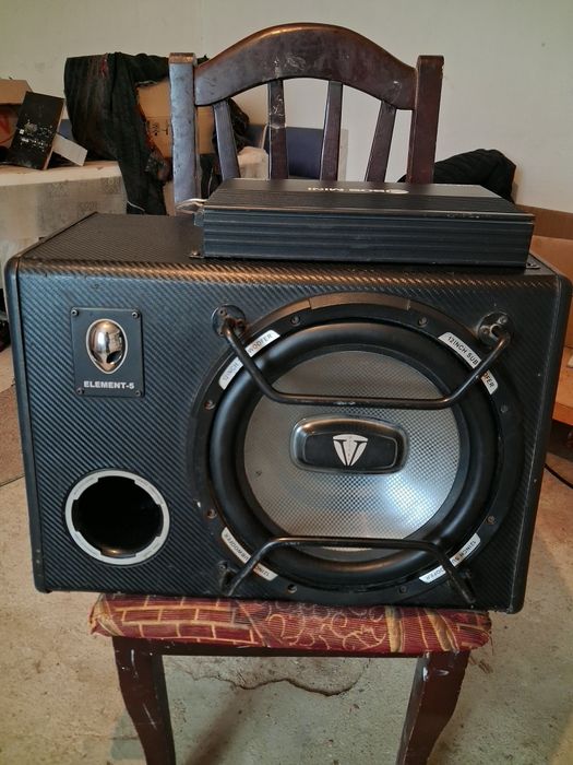 Саббуфер элемент 5 с усилительем Bosmini