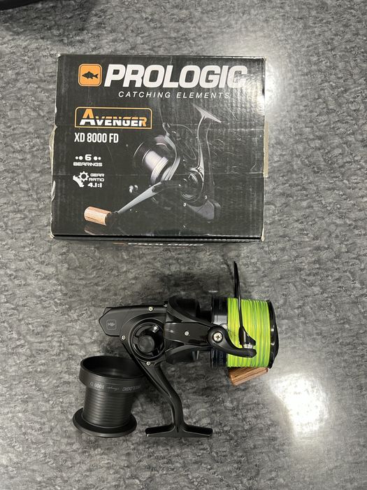 Удилище карповое с катушкой prologic avenger