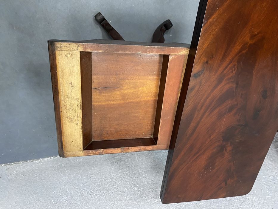 Викториански стил конзолна маса за карти махагон England 1950–1960