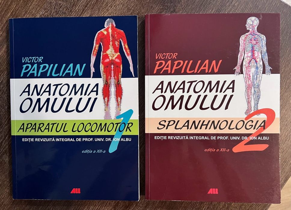 Vând cărțile Victor Papilian _ Anatomia Omului și Splanhnologia

 Aparatul Locomotor

Solanhnologia