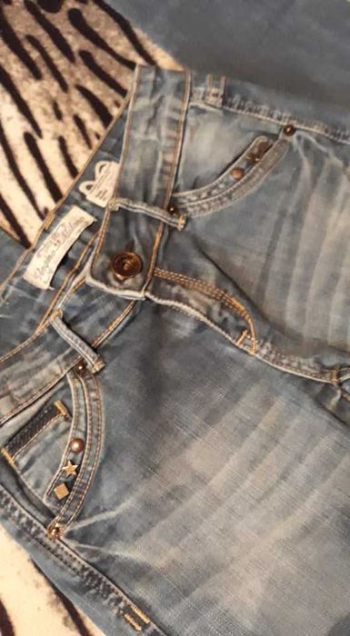 Дънки  с  ефекти/Zara/Denim/Maybee/Only/Blue Ridge