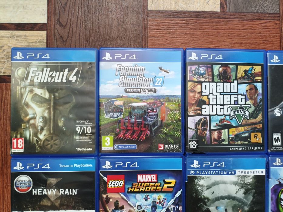 Игры для PS4, PS5, PS VR. Цены в описании