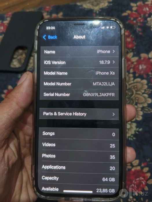 Iphone Xs ideal holatta