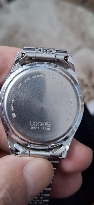 LORUS ceas de mînă bărbătesc pe baterie, curea metalică originală.