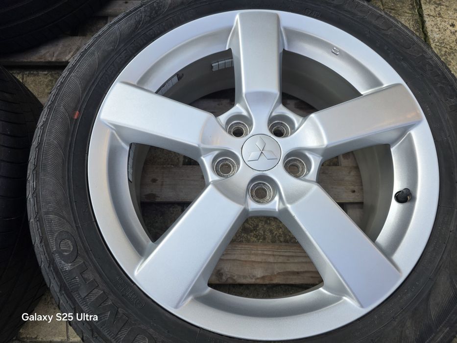 Лети джанти 18ки 5х114.3 Mitsubishi + летни гуми 225/55/18