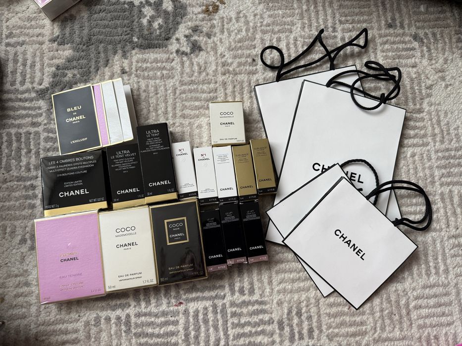 Парфюм chanel (coco ， coco noir ，chance )