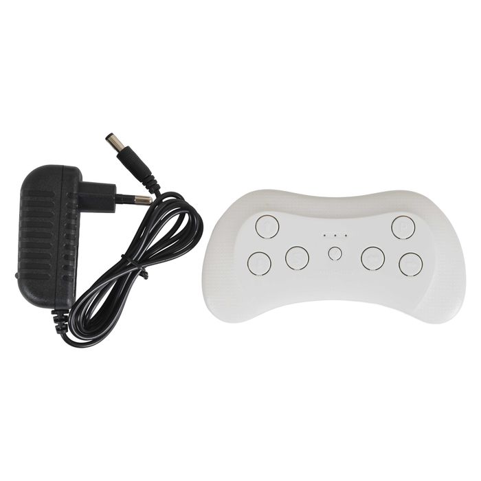 ТОП ЦЕНА!НОВО!Акумулаторен джип Tango WHITE с 12 V батерия,USB,Функция люлеене
