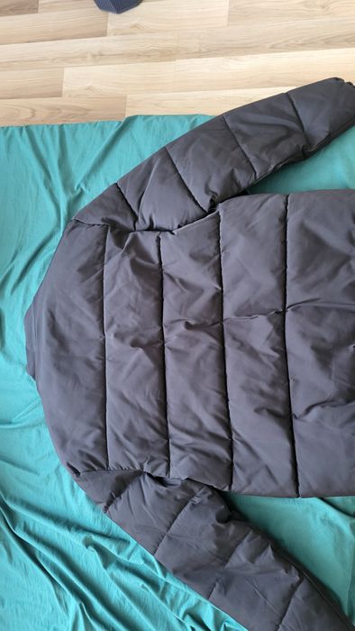 geaca puf zara matlasata boxy fit marime M purtata