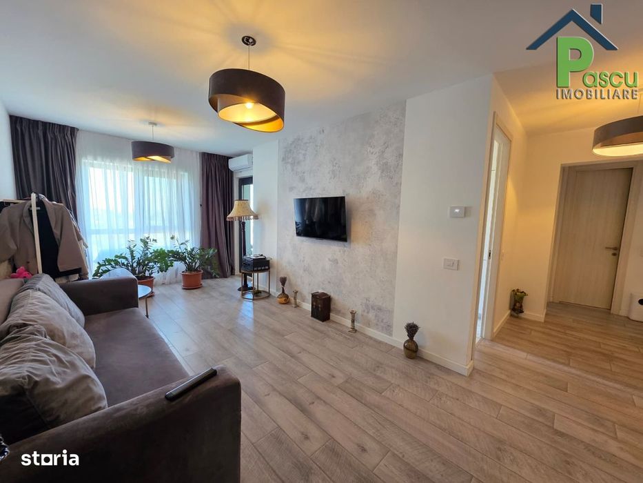 Apartament 2 camere Piata Presei, complex Parcului 20, mobilat premium
