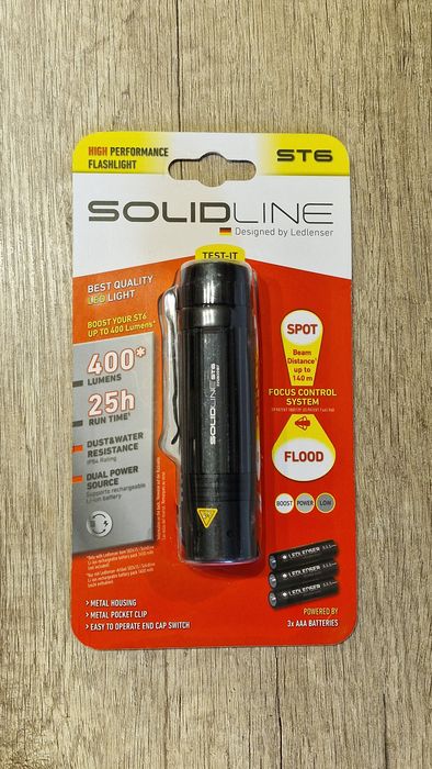 Фенер Solidline ST6, Най-добра цена!