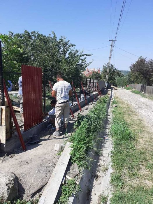 Garduri din sipca metalica, panou stil jaluzele si alte modele