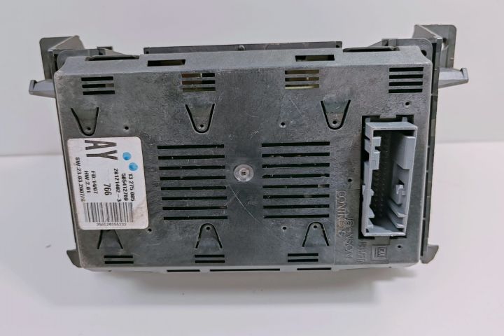 Display bord 13275085 Opel Zafira B seria