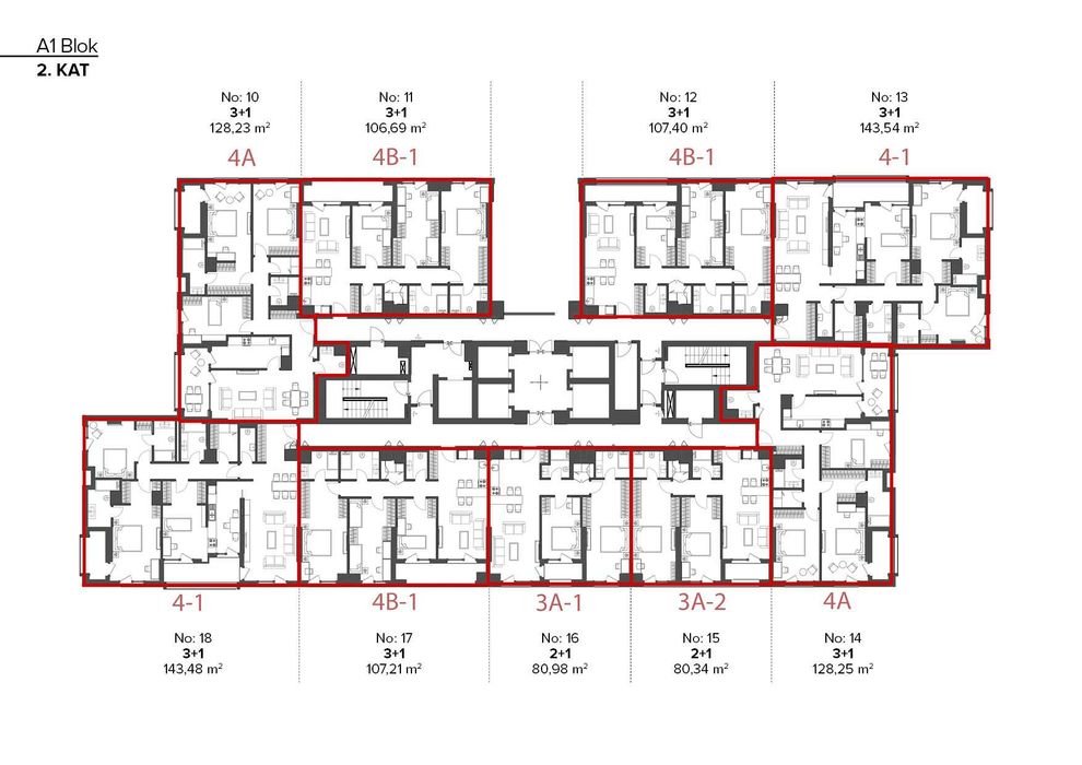 Tashwell 4-комнатная 143,54м2 ул. Шота Руставели