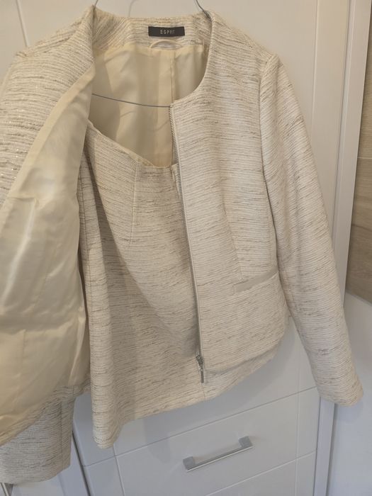 Costum elegant fusta sacou mar 38 femei