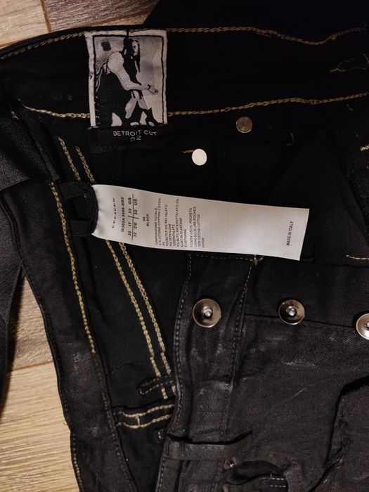 Rick Owens DrkShdw  -  Destroyed Detroit Cut Denim