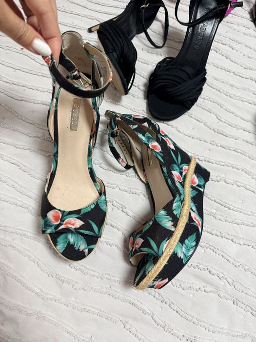 Дамски сандали versace , guess 38