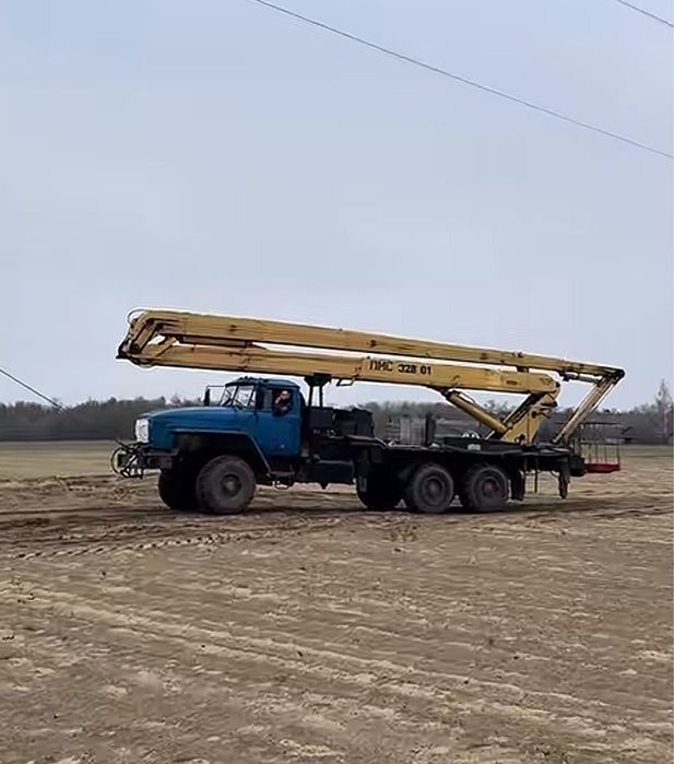 Агп Автовышка на базе Урал