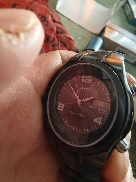 Casio solar watch