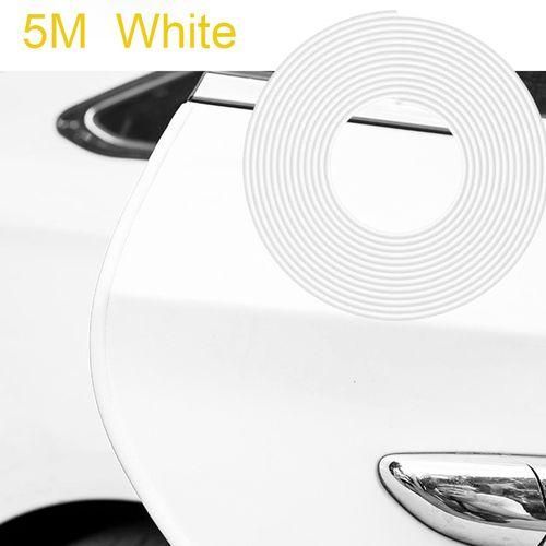 протектор лайсна за ръба на врата с метални щипки 5м бяла aptel ...