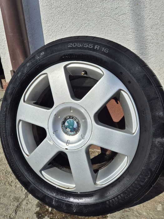 Set Jante de aliaj Skoda Octavia 2 R16  5x112