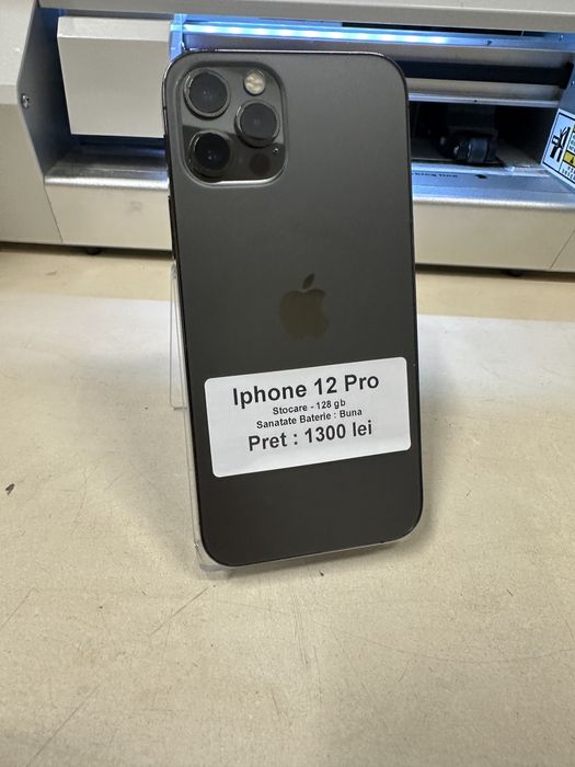 Iphone 12 pro / 128 gb / garantie / folie sticla cadou