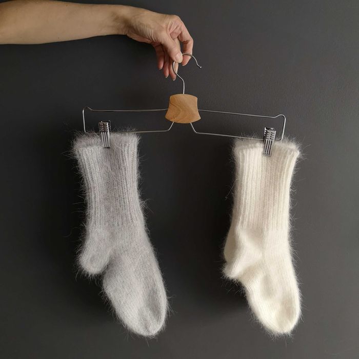 Плетени чорапи ръчна работа