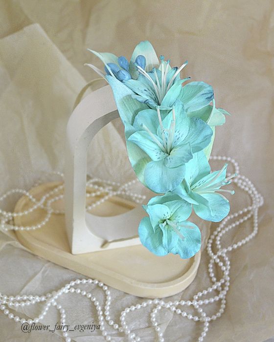 Ободок  для девочек  ручной работы