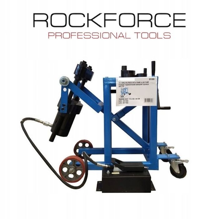 Мобилна преса за шенкелни болтове на камиони и др. 75тона RockForce