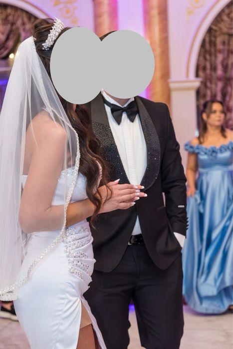 Costum ginere negru LAEL FASHION