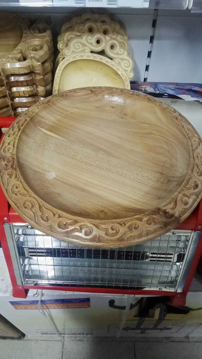 Астау, ағаш ыдыс,  табақ Астана