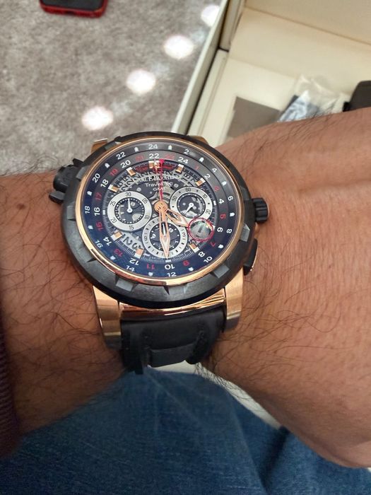 Carl F Bucherer full gold editie limitata 125buc