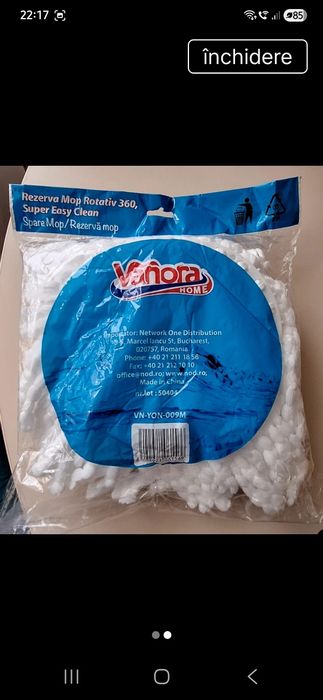 Rezerva mop rotativ