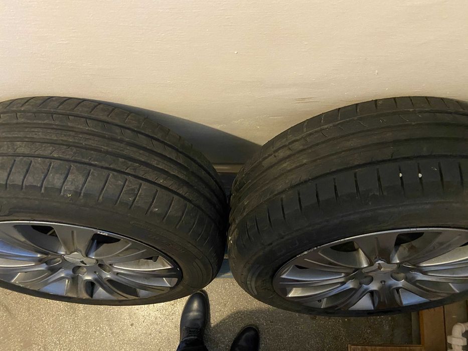 jante Mercedes echipate cu anelope Dunlop 205-55-R16