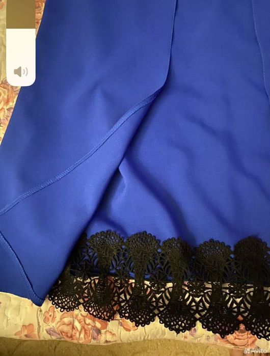 Синее платье бу пару раз