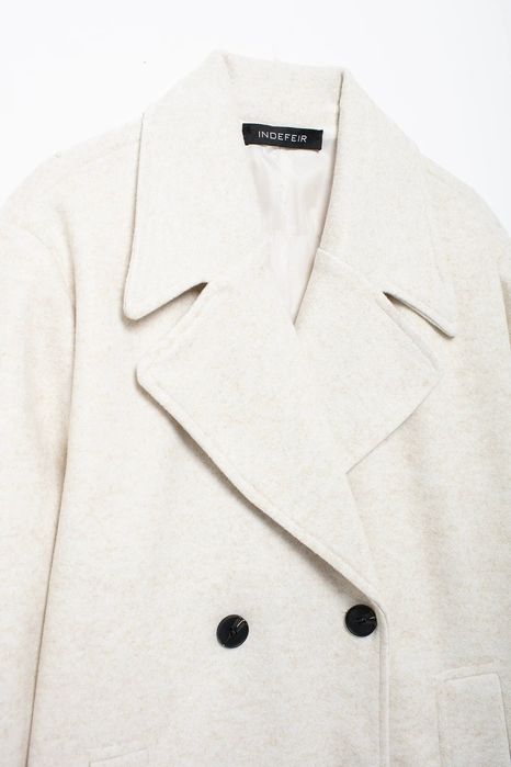 Пальто белое супер качество