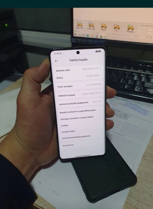 Redmi note 14Pro 5G