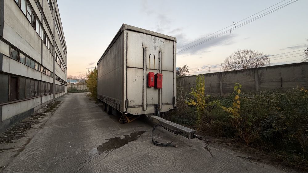 Remorca tandem 16 t cu 2 axe BPW