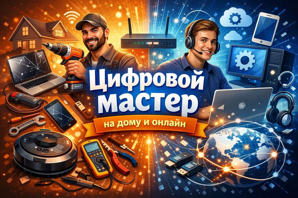 Цифровой мастер на дому и онлайн — Ташкент
