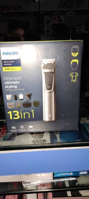 Машинка для стрижки Philips  головы+бороды+тела 13в1 с доставкой.