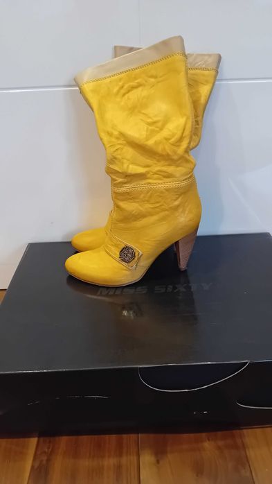 Есенни ботуши от ест. кожа Miss Sixty