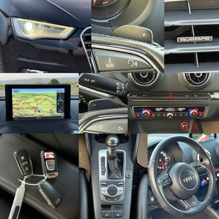 Audi A3 S-Line 2.0 Tdi 184 cp AUTOMAT 2014 Euro 6