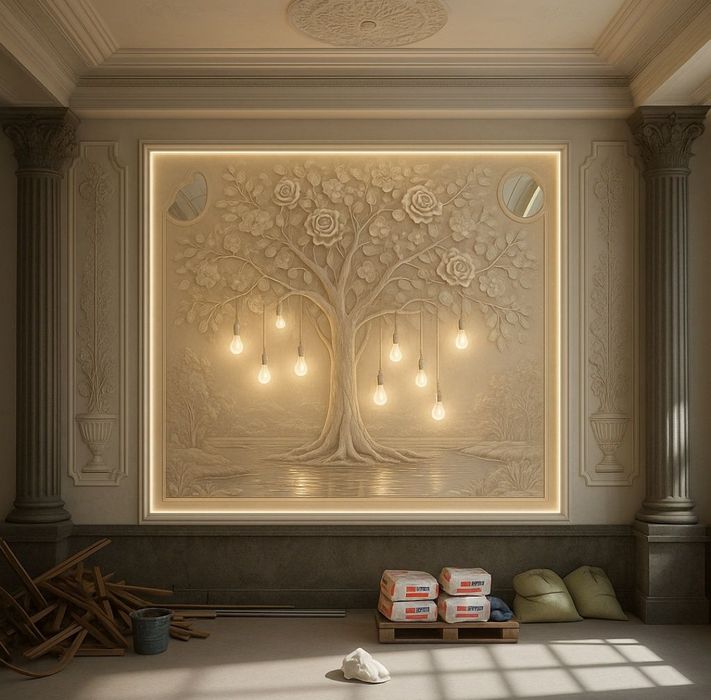 SanArt Studio – Gips Dekor, Barельef, Rassomchilik xizmatlari!