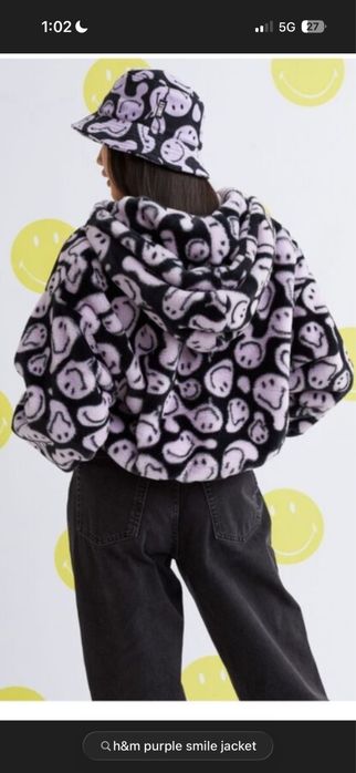Преходно яке Smiley x H&M