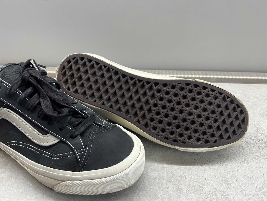 Vans Premium Old Skool 36 Le Marais Black 38.5 Adidasi Tenisi Piele Condiție Bunǎ