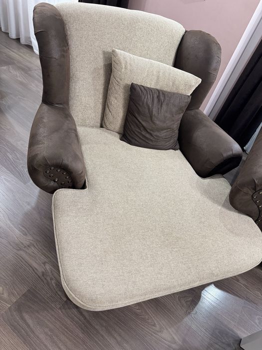 Холна гарнитура -диван + два фотьойла