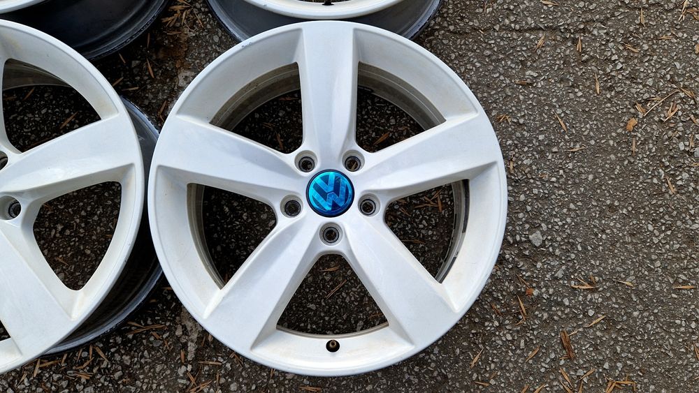 VW 17 5х112 лети джанти Фолксваген Голф Пасат Тигуан Шаран. 5x112
