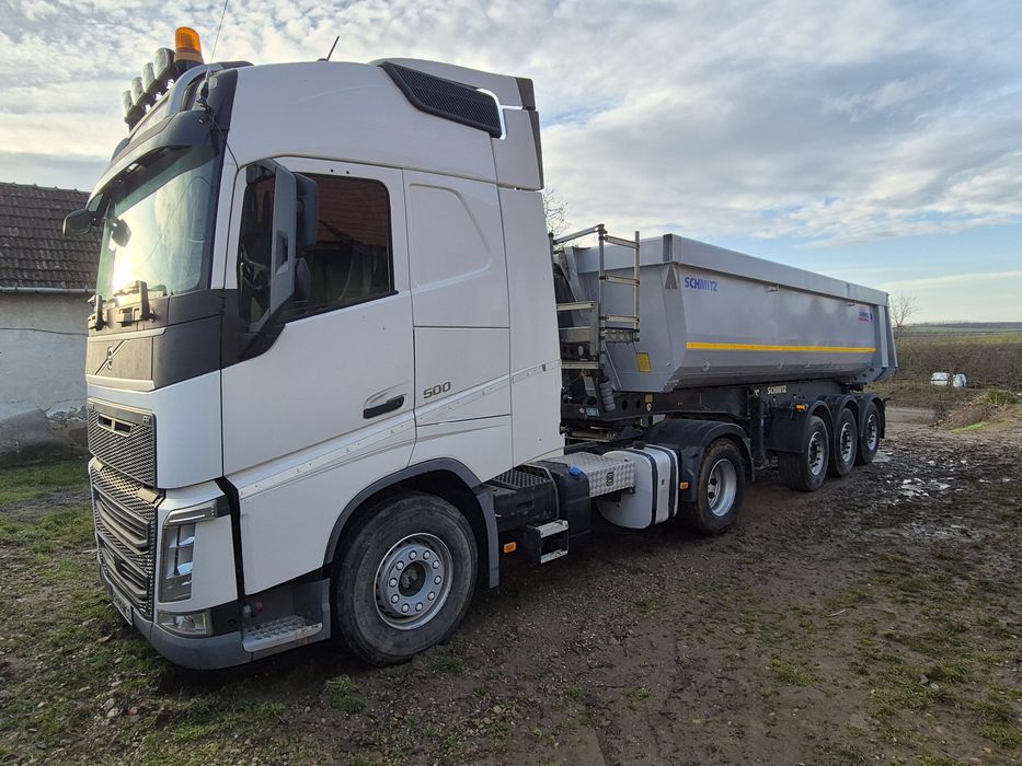 Ansamblu basculabil Volvo+ Schmitz