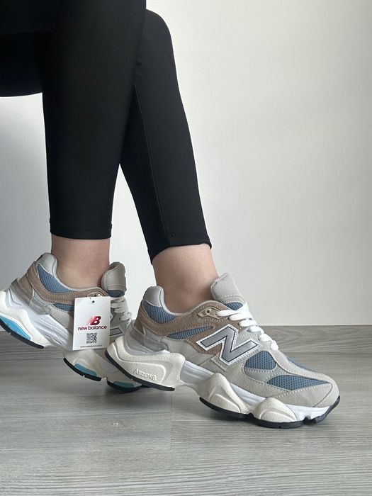 New Balance 9060 Mushroom Aluminium damă